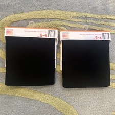 Pair Kids New Uniqlo Heattech Long Sleeve Tshirt 5-6 Black