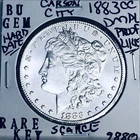 1883 CC BU GEM MORGAN SILVER DOLLAR UNC MS+++ U.S. MINT RARE KEY COIN 9880