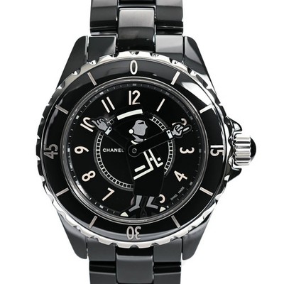 CHANEL Chanel H5242 Black Case Size 38mm (actual size) Men's Used Watch #31131