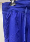 Lululemon Womens Pants Blue Drawstring Ribbed Waistband Pockets Athletic Size 8 — photo 7