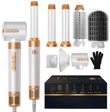 Hair Dryer With Diffusers Ionic Blow 7 In 1 Hair Dry Brush Brushless High Speeds