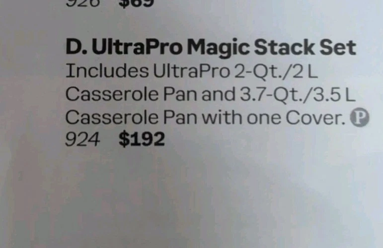 Tupperware UltraPro Magic Stack Set 2 e 3,7 Qt padelle con coperchio. Sconto 70€! Nuovissimo. - Immagine 3 di 4