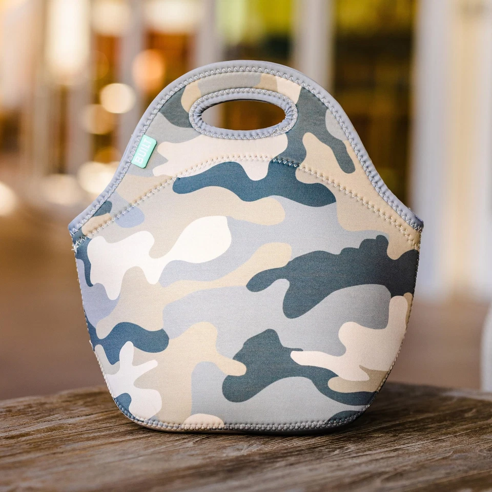 Bolsa de almuerzo de neopreno suave Gourmet Getaway, ligera, aislante, reutilizable... Foto 2 de 4