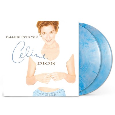 CELINE DION - FALLIN IN TO YOU - COLOR BLUE - 2 LP NEU