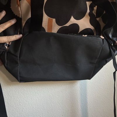 Adidas x Marimekko Unikko Floral Backpack Black/Orange/Pink GREAT