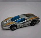 Vintage 1974 Hot Wheels Large Charge High Voltage Chrome Hong Kong