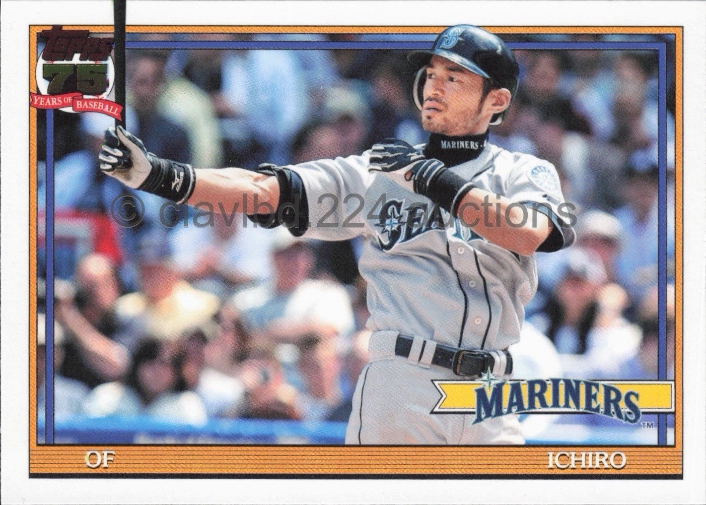 MLB 2026 TOPPS - Ichiro - 1991 35th Anniversary Insert #T91-33  Mariners