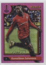 2021 Merlin Collection Chrome UCL Pink Mojo Refractor Kamaldeen Sulemana 0af6