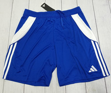 Adidas Tiro 24 Shorts Mens Size Large Royal/White IR9378