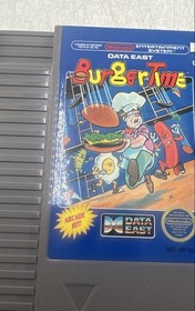 Nintendo NES Burger Time 1987 Entertainment System Video Game Cartridge