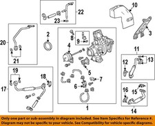Gm Oem 13-23 Ats Engine Turbocharger Components-oil Return Tube 12679315