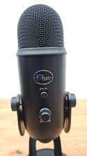 Logitech Blue Yeti Condenser Microphone Blackout, No cord