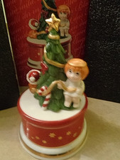 Spieluhr / Spieldose  Am Weihnachtsbaum die Lichter brennen von Hutschenreuther