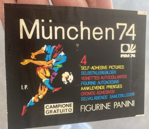 Panini Munchen 74 Original Packet Campione Gratuito