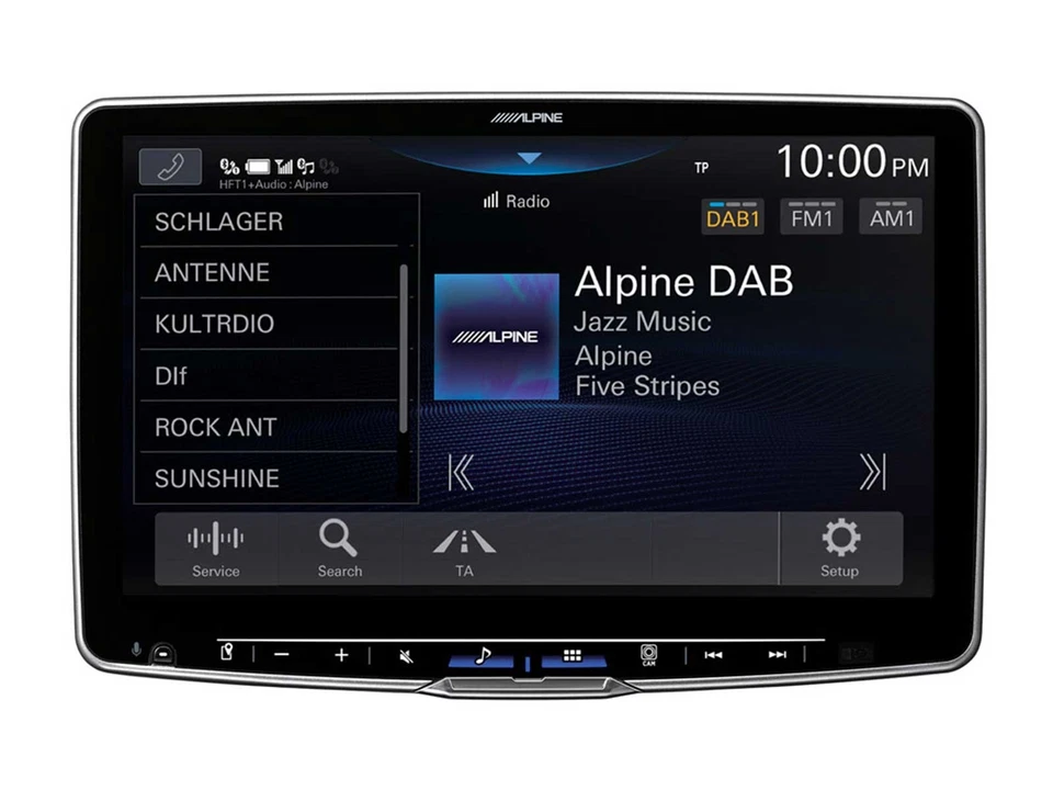 Alpine iLX-F115DU Autoradio 11 Zoll Touchscreen für Fiat Ducato Citroen Jumper P - Bild 4 von 4