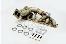 T4 Top Mount Turbo Manifold For Bmw 135i 335i N54 3mm Ss304 42mm Od 44mm V-band