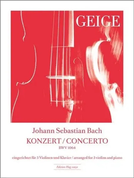 Johann Sebastian Bach | Konzert Bwv 1064 D-Dur | Klavierauszug-image