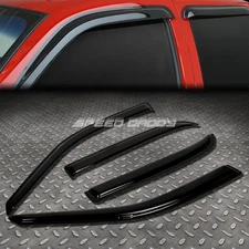 SMOKE TINT WINDOW VISOR SHADE/SUN WIND/RAIN DEFLECTOR FOR 02-11 CROWN VIC LWB