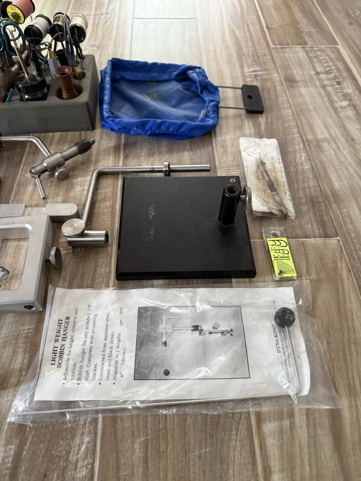Fly Tying Dyna King Vise and Tools - Image 2 of 4