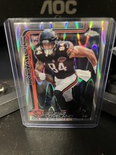2025 Topps Chrome Base – Rookies#345 Colston Loveland Aqua Wave Refractor