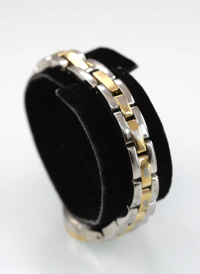 Relic Orologio Donna Argento Oro Acciaio Inox Pietre Wr 30m Batteria Bianco, - Immagine 3 di 4