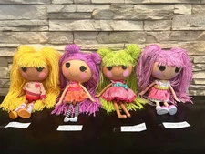 LALALOOPSY 12" Loopy Hair  Pix E Flutters, Peanut Big Top, Spot Spatter & Jewel