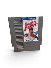 Bases Loaded 3 Nintendo NES Ryne Sandberg Tested Working w/ Dust Sleeve