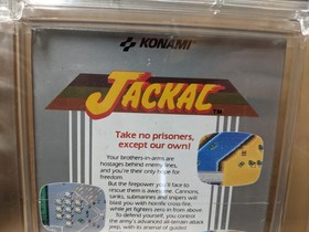 Jackal Wata/PSA graded 9.2 A+ Nintendo NES Konami New Sealed