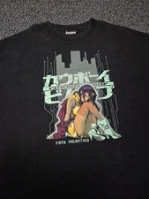 Vintage Faye Valentine Shirt Cowboy Bee Bop Size 2XL Y2k ODM Tag Anime