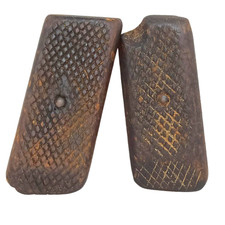 RARE Original WWII Soviet Russian Tokarev TT-30/33 Wooden Pistol Grips WW2 1942
