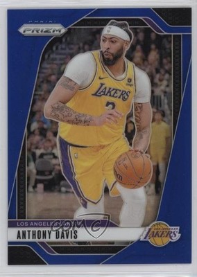 2024-25 Panini Prizm Blue Prizm 2/199 Anthony Davis #195 5i3