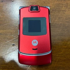 Motorola RAZR V3m Red Flip Phone (Sprint) Large Capacity Battery