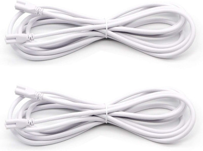 T5 T8 Extension Cords 10 ft 3 Meter Connector Cord 3-Prong Extended Power C...