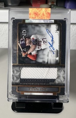 2023 Topps Diamond 23/25 Autographed Jumbo Patches Jose Altuve Game used Patch