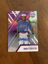 Omar Florentino 2017 Elite Aspirations Purple Auto #157 Royals Fireflies /100