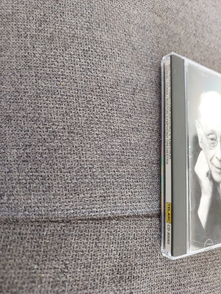 Concierto de Beethoven nº 5 Emperador Serkin Ozawa CD en muy buena condición Foto 3 de 3