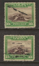 SOUTH WEST AFRICA Classics...Sc #119a & 119b...Cancelled...1931...SCV $13.00