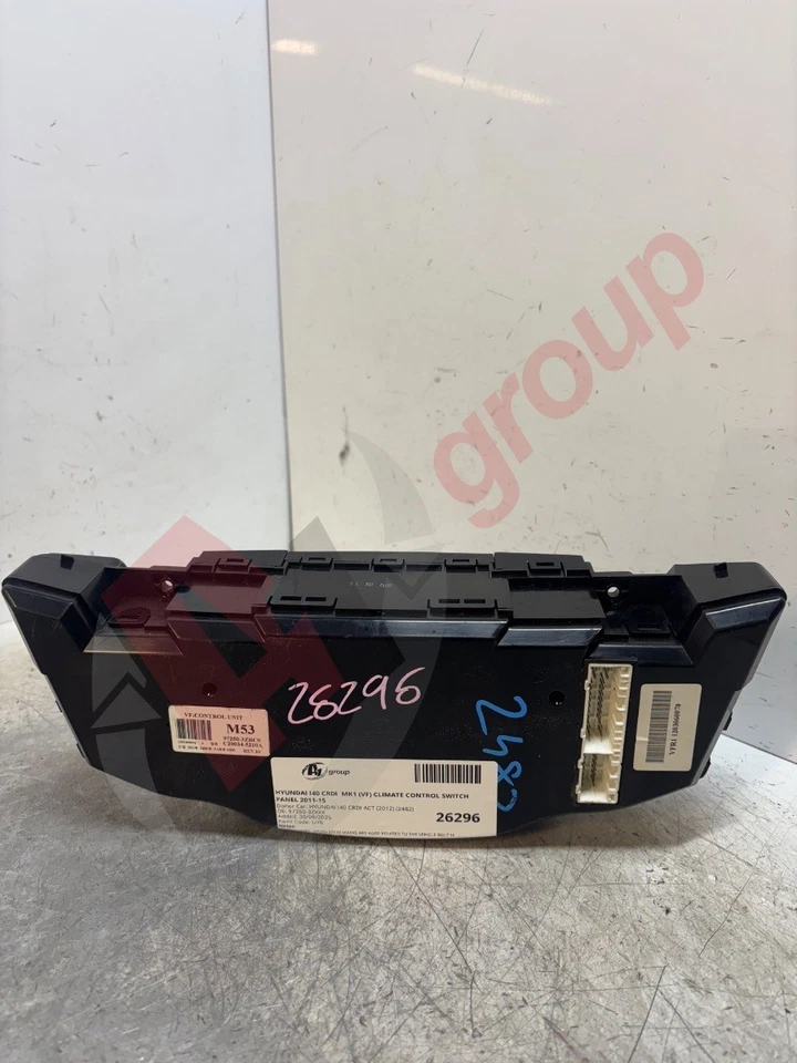 HYUNDAI I40 CRDI  MK1 (VF) CLIMATE CONTROL SWITCH PANEL 2011-15 97250-3ZXXX - Image 3 of 4