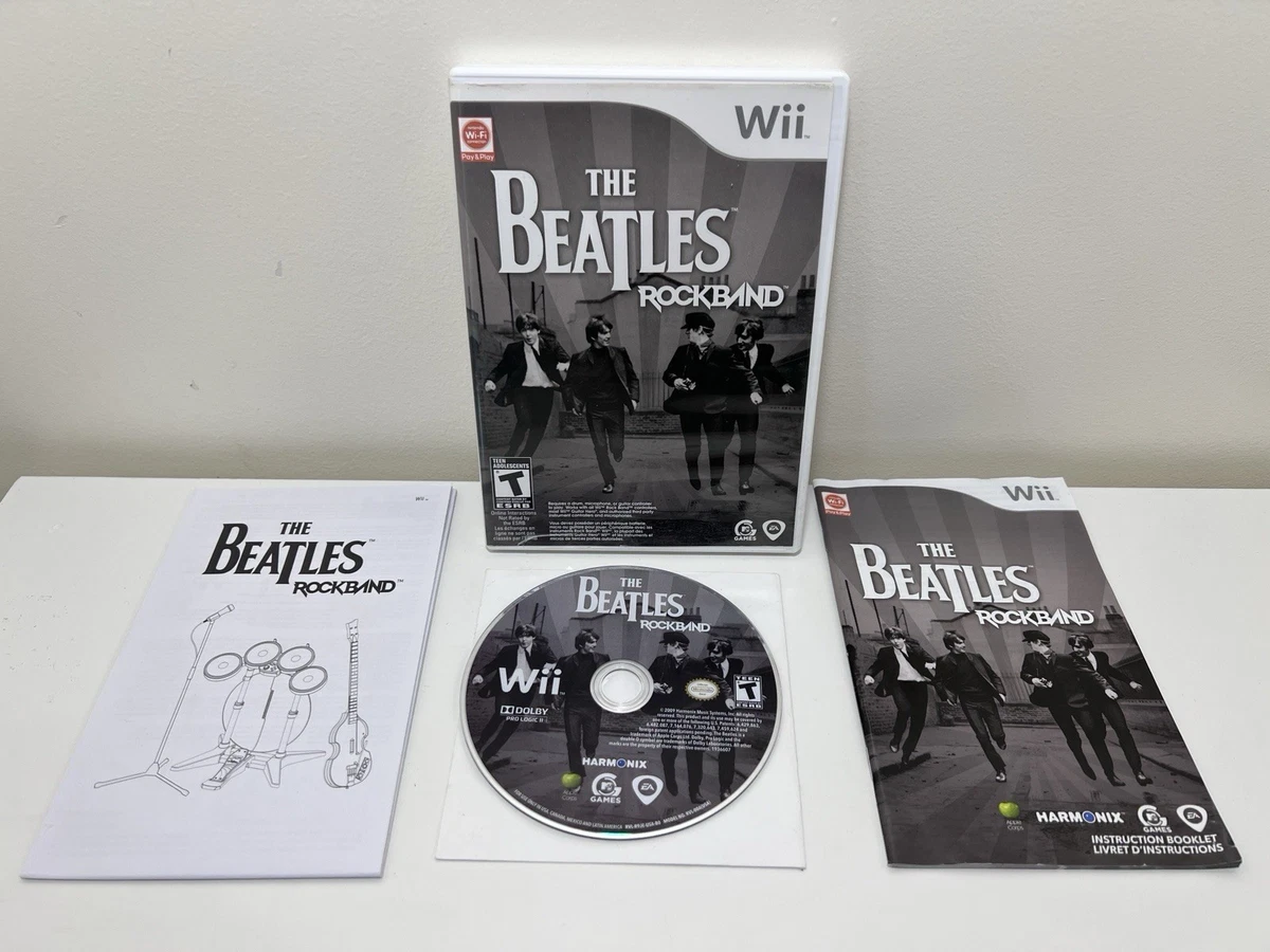 Rockband The Beatles VF Complet - Wii & Wii U - Jeu Karaoké