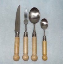 Goebel  Oeslauer Manufaktur Le Rotisseur Besteck m. Holzgriff - Teile zur Wahl