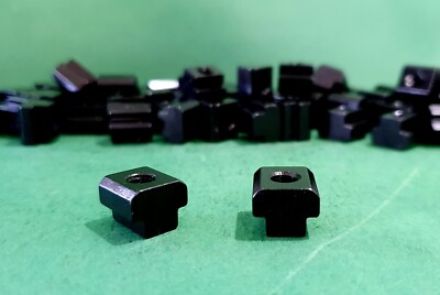 5 Stück T-Nutensteine M12 - Schwarzoxid Für Werkzeugmaschinen