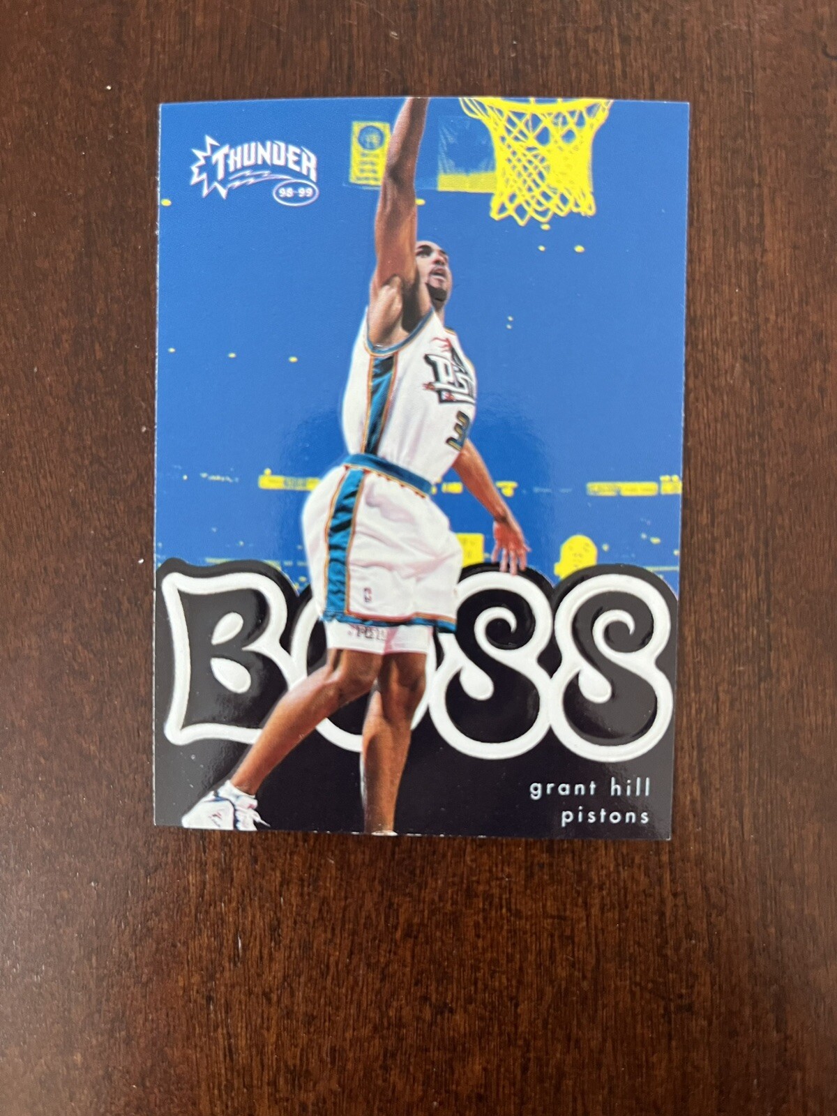 1998-99 Skybox Thunder Basketball Grant Hill Boss #6 of 20 B Free Shipping!
