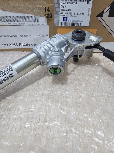 GENUINE VAUXHALL CORSA D 3DOOR PRETENSIONED FRONT LEFT SEATBELT CLASP 93186550 - Picture 5 of 9