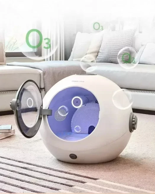 Secador para gatos Secador para perros pequeños Cabina seca CONIS PRO MM8002 62L 800W - Imagen 3 de 4