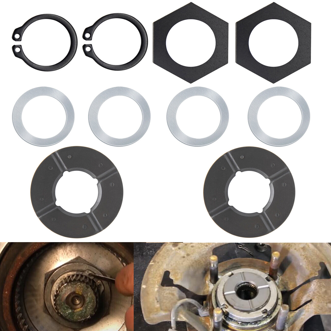 Thrust Washer Snap Ring Kit For Ford Super Duty F250/F350 Excursion