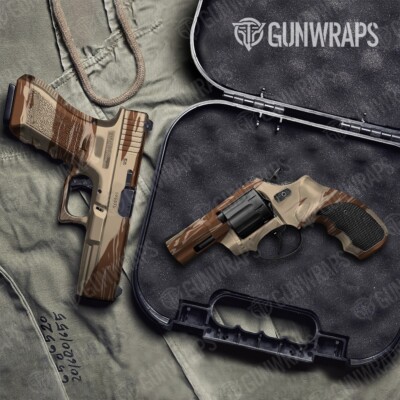 GunWraps Shredded Desert Premium Pistol Vinyl Gun Wrap Skin Matte | eBay