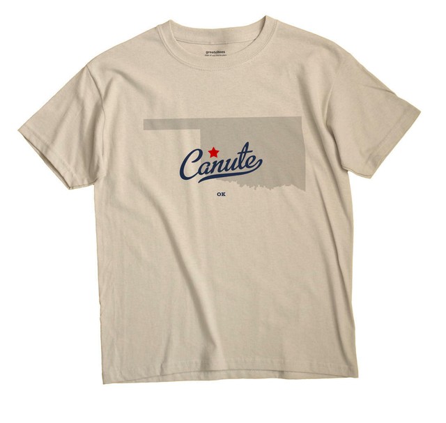 Canute Oklahoma OK TShirt MAP eBay