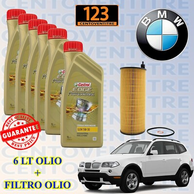 Kit Filtri Tagliando Per BMW 3 F30 F31 316d 320d + 6 Litri Olio 5W30 - Foto 6