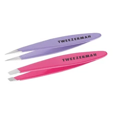 Tweezerman Mini Slant and Point Combo Set 4106-R