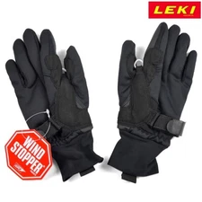 LEKI Hs Shark Cruiser Ladies Thermal Ski Gloves Warm BLACK XS 6
